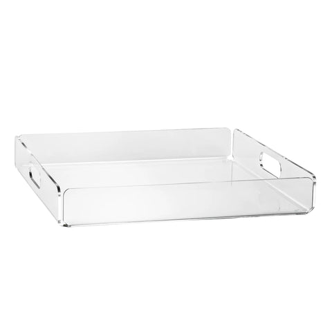 Lucite Acrylic 14 x 14" Square Tray