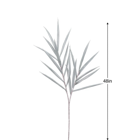 Desert Tropic Spike Grass 48L" Stem - Grey