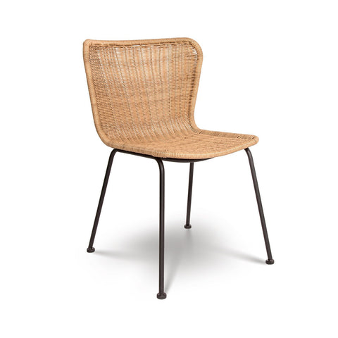 Calabria Wave Dining Chair – Natural