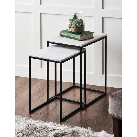 Chalmers Marble Nesting Tables (Set of 2)