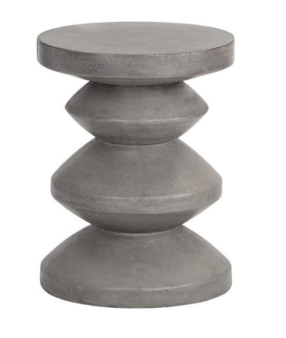 Athen End Table - Anthracite Grey