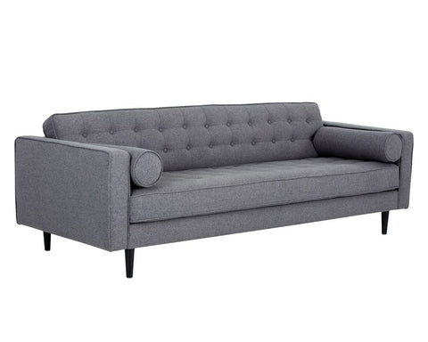 Donnie Sofa - Dark Grey Fabric