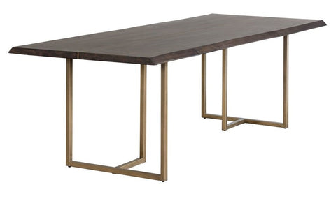 Donnelly Dining Table - Antique Brass