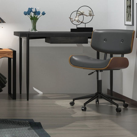 Navid Desk in Grey and Black