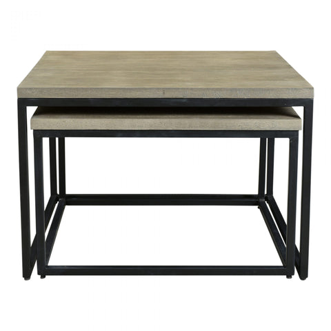 Drey Square Nesting Coffee Table - Set of 2