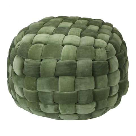 Jazzy Chartreuse Pouf