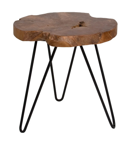 Natura Round Hairpin Side Table