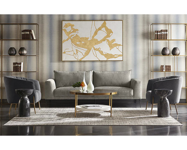 Paris Bookcase - Large - Antique Brass