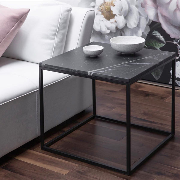 Onix Square End Table - Black