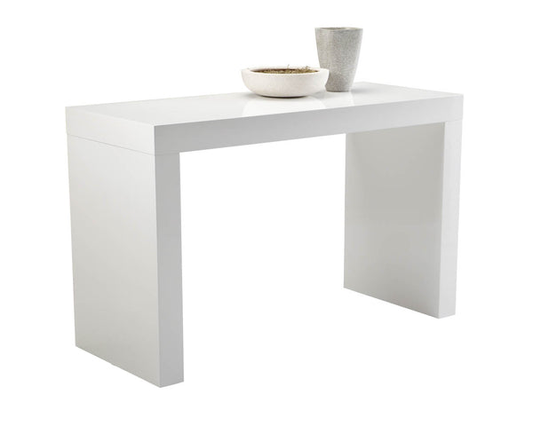Faro Black C-Shape Counter Table