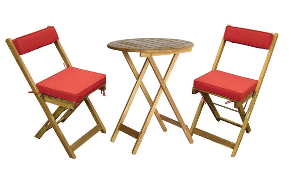 Gardenia Light Grey Bistro Patio Set