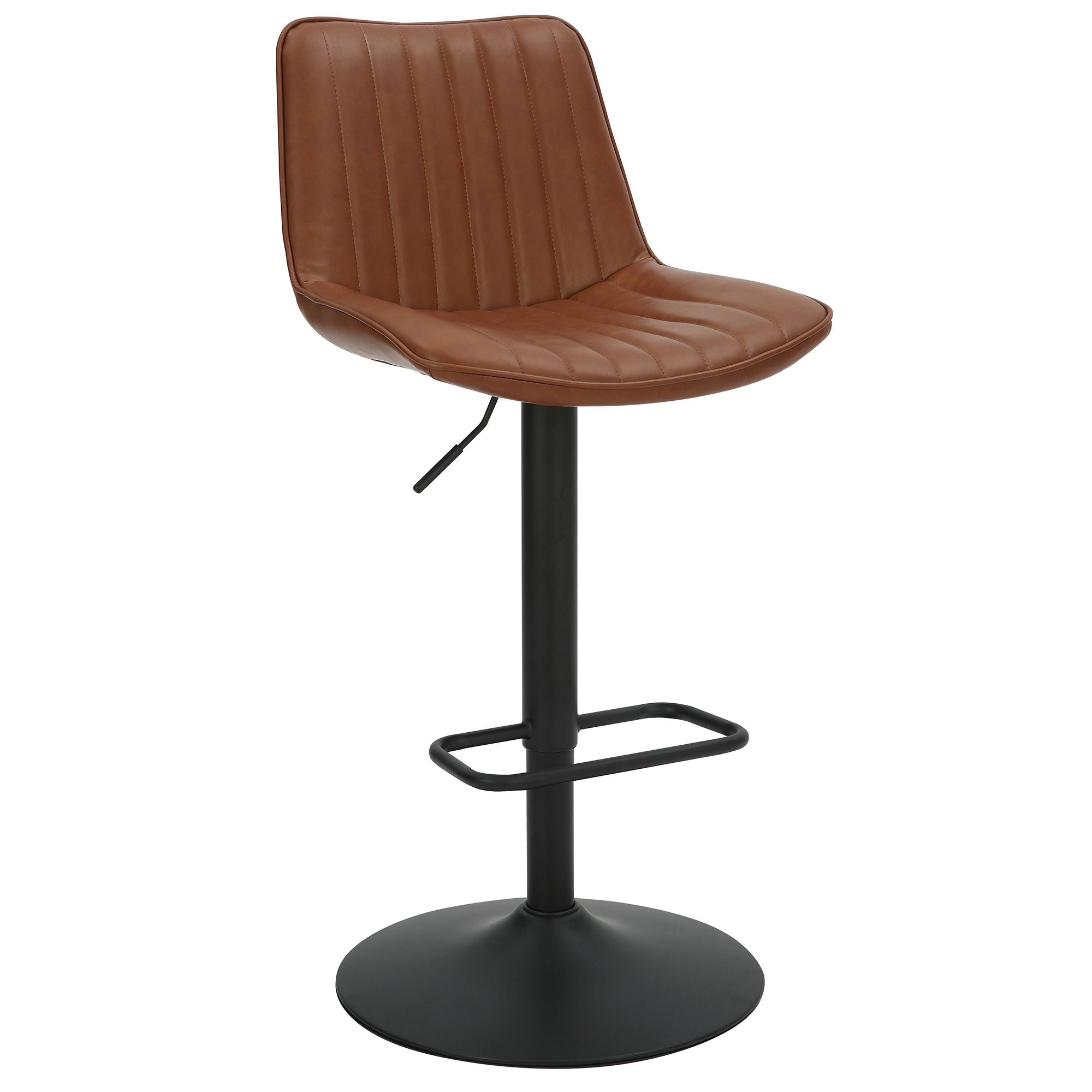 Kosi Adjustable Air-Lift Stool - Saddle