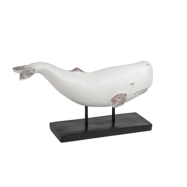 Whale Resin Decor Statue