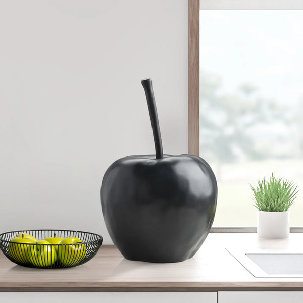 Grand Apple Oversized Resin Decor Sculpture