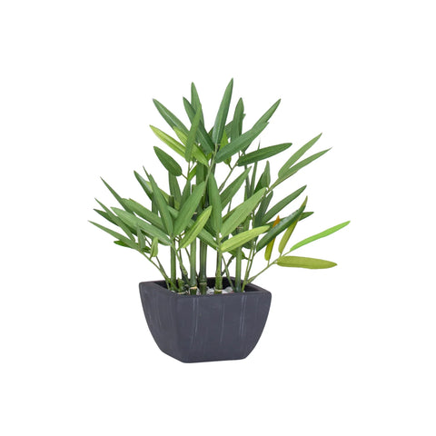 Bamboo 10h" Faux Potted Plant