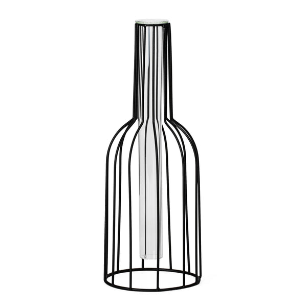Wire Bottle Shape 10.5h