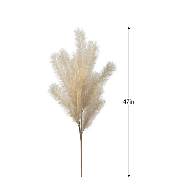 Desert Feather Pampas Stem - Cream
