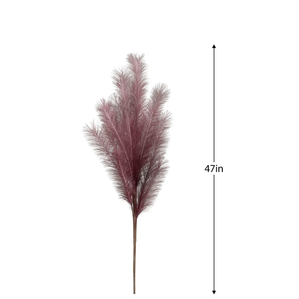 Desert Feather Pampas Stem - Purple