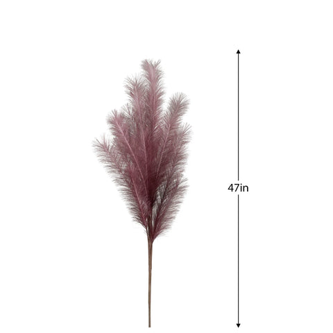 Desert Feather Pampas Stem - Purple
