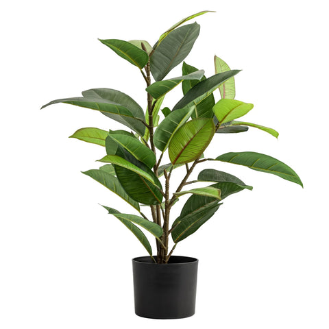 Rubber Tree 29h" Faux Potted Plant