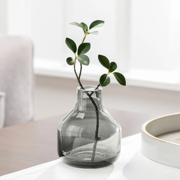 Beau Mini Bottle 5h" Glass Vase