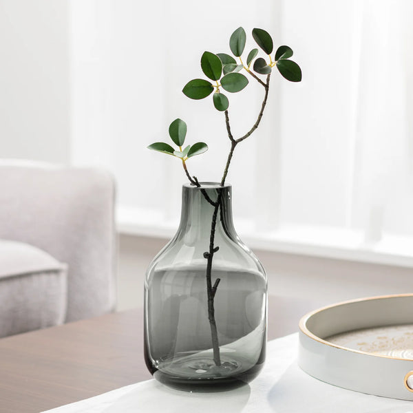 Beau Mini Bottle 8h" Glass Vase