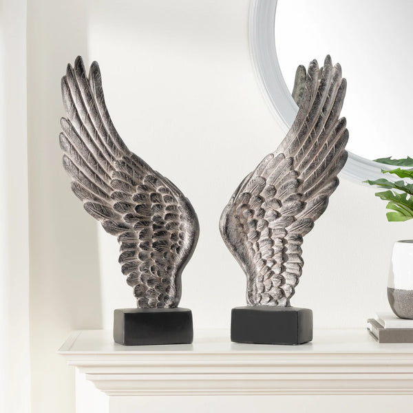 Guardian Antique Black Wings 2 Piece 20h