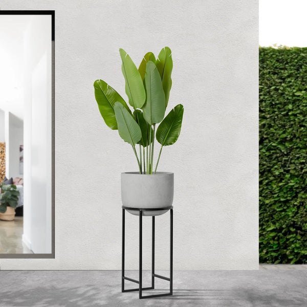 Aria Polystone Cement Grey 13dx30h