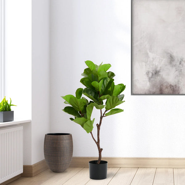 Fiddleleaf Tree 41h" Potted Faux Plant