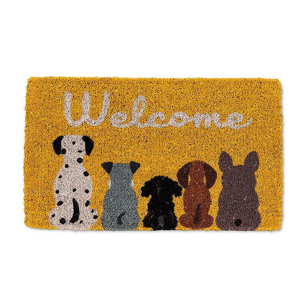 Dog "Welcome" Doormat