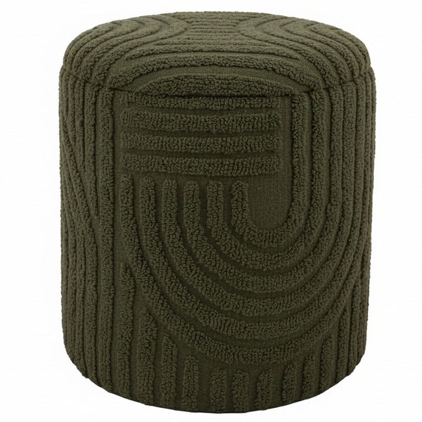 Lullu Round Storage Ottoman