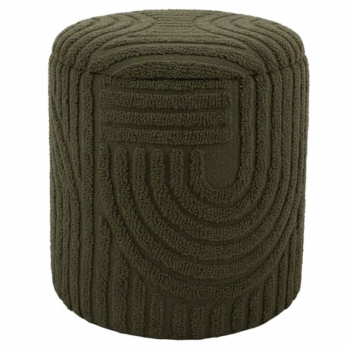 Lullu Round Storage Ottoman