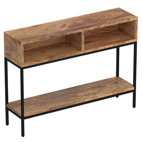 Burnaby Console Table - Natural Burnt