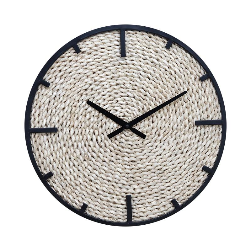 Rattan Wall Clock