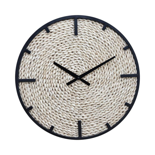 Rattan Wall Clock
