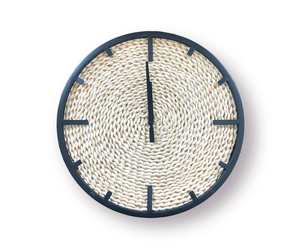 Rattan Wall Clock
