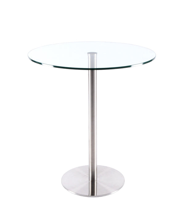 Aris 32" Round Glass Counter Table