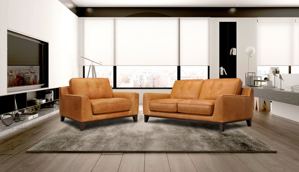 Bruno Leather Sofa