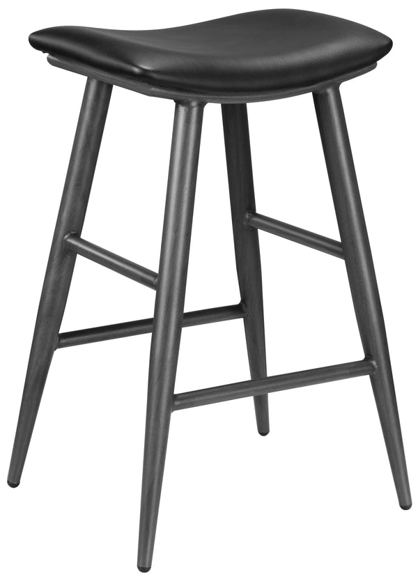 Jojo Bar Stool - Matte Black Metal Base