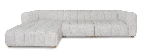Jason 3 Pc Sectional Sofa – LHF Chaise - Coconut