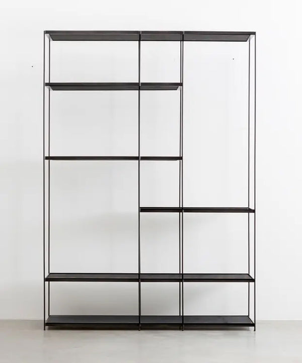 Etta Black Wall Rack - Large