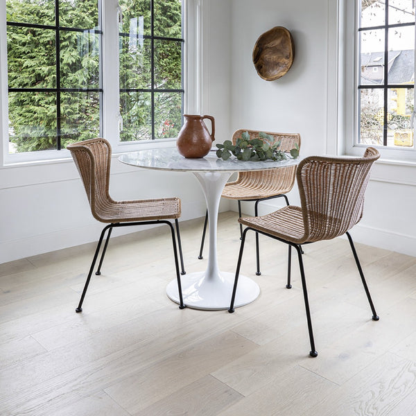 Flute Round Dining Table