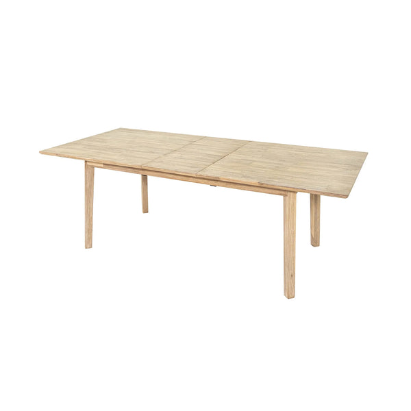 Maya Extension Dining Table 71/102" - Light Driftwood