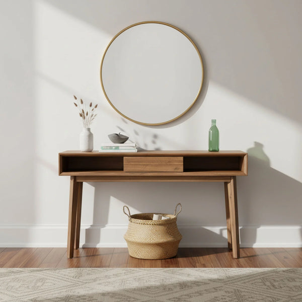 Maya Console Table - Warm Pecan