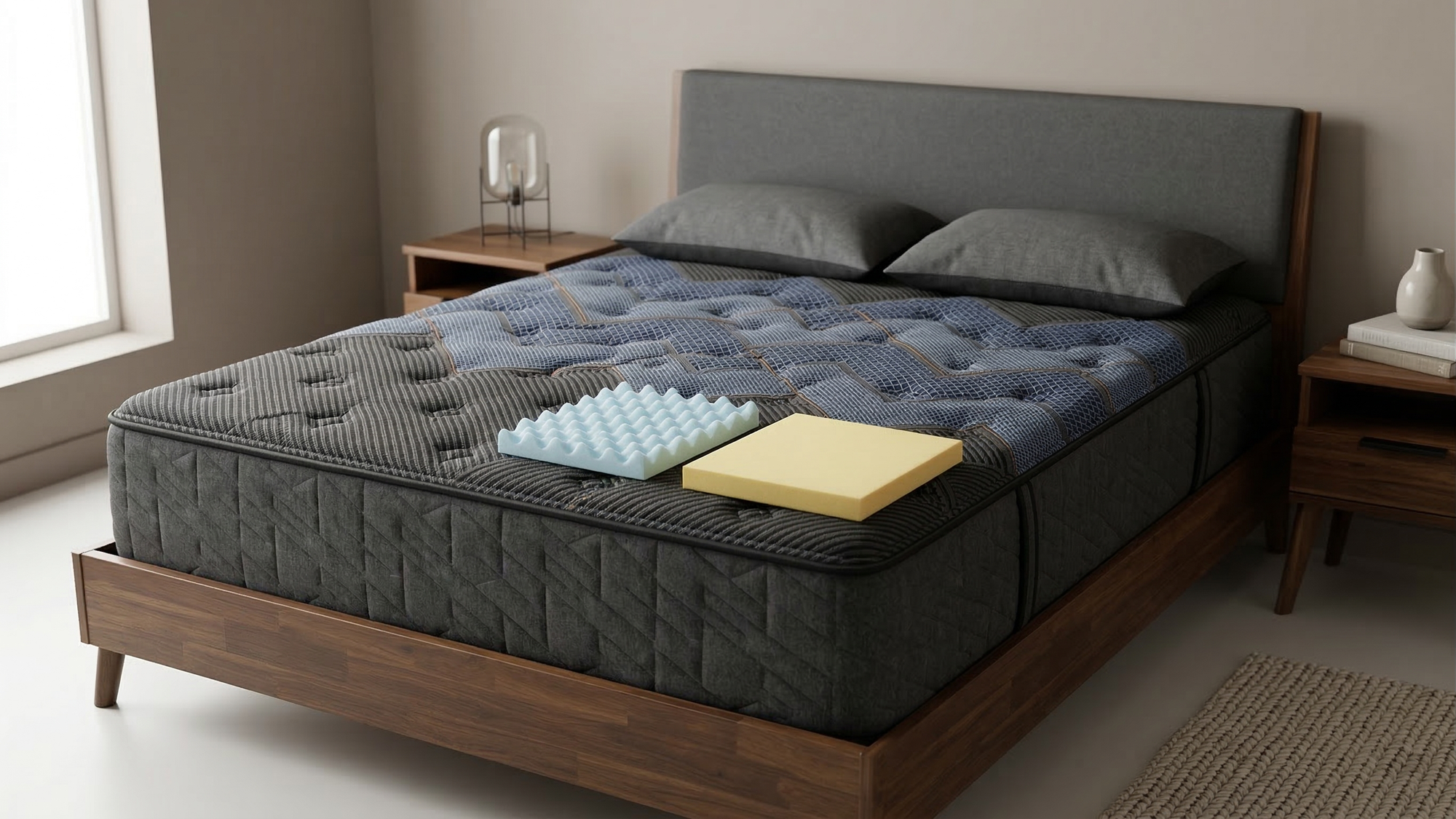 Copper Comfort Care 1400 Micro Coil Series Mondena Mattress