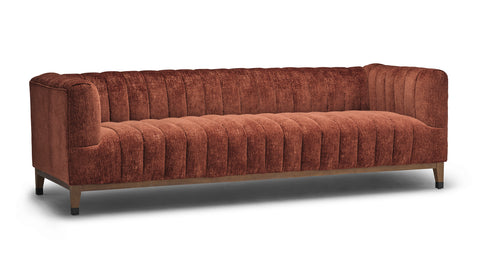 Jason Condo Sized Sofa – Russet Brown