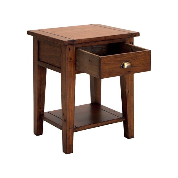 Irish Coast Reclaimed Pine End Table - Regular
