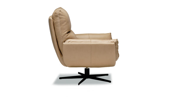 Sienna Leather Swivel Chair