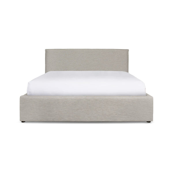 June King Storage Bed - Sand