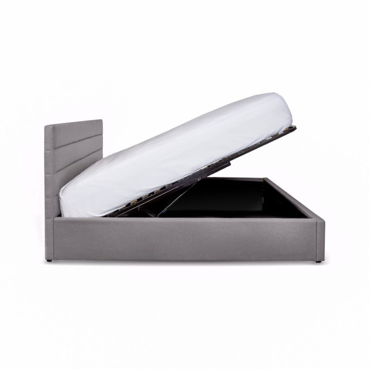 Danny Storage King Bed – Greige
